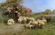 unknow artist Sheep 111 oil painting reproduction